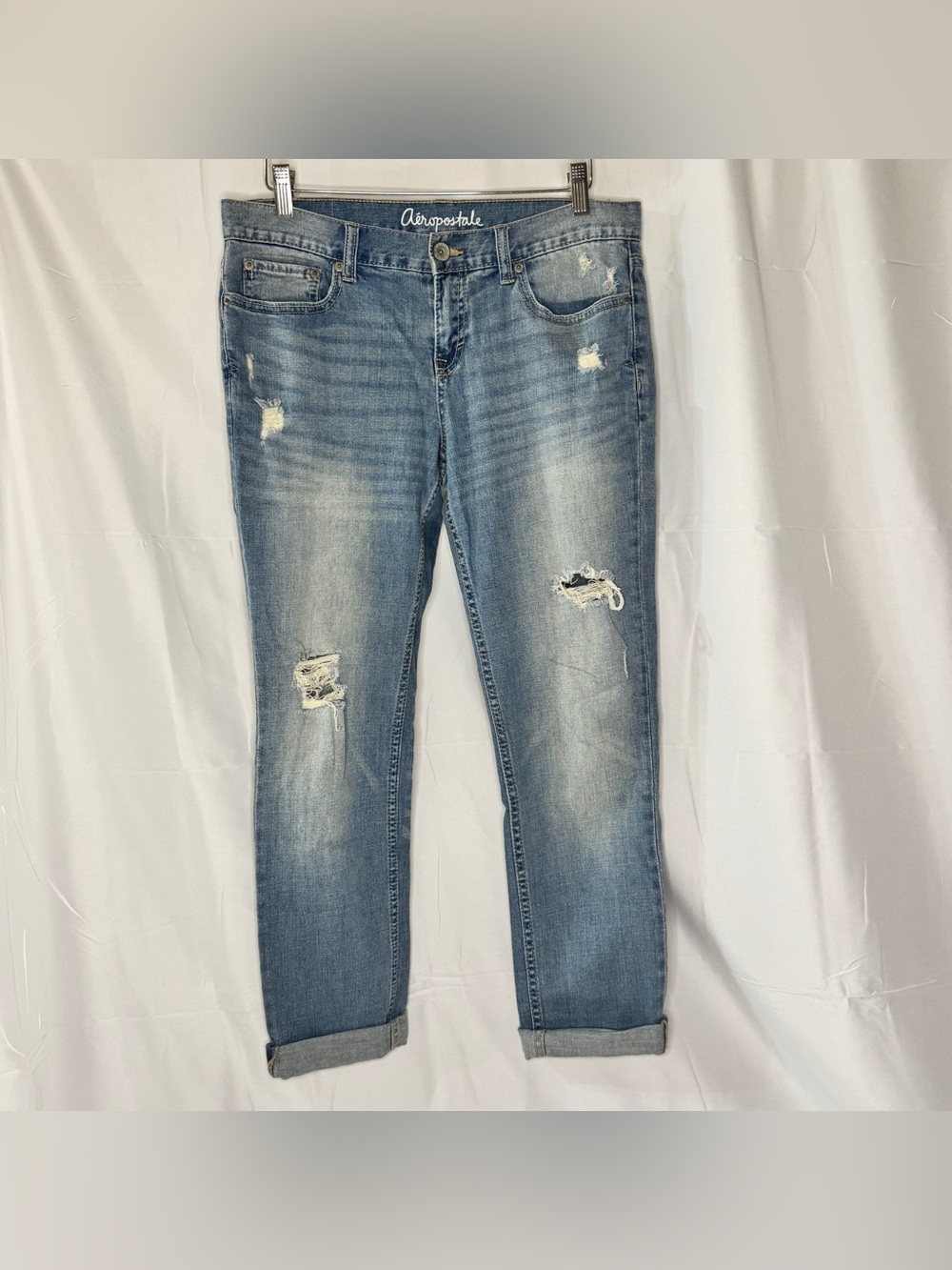 Y2K Aeropostale Distressed Low Rise Jeans